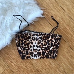 Leopard Print Bandeau